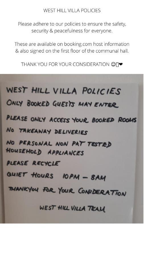 West Hill Retreat Edwardian Balcony Ensuite With Room Served Breakfast & Free Parking ヘイスティングス エクステリア 写真